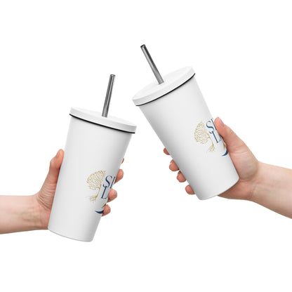 SL - Insulated tumbler with a straw