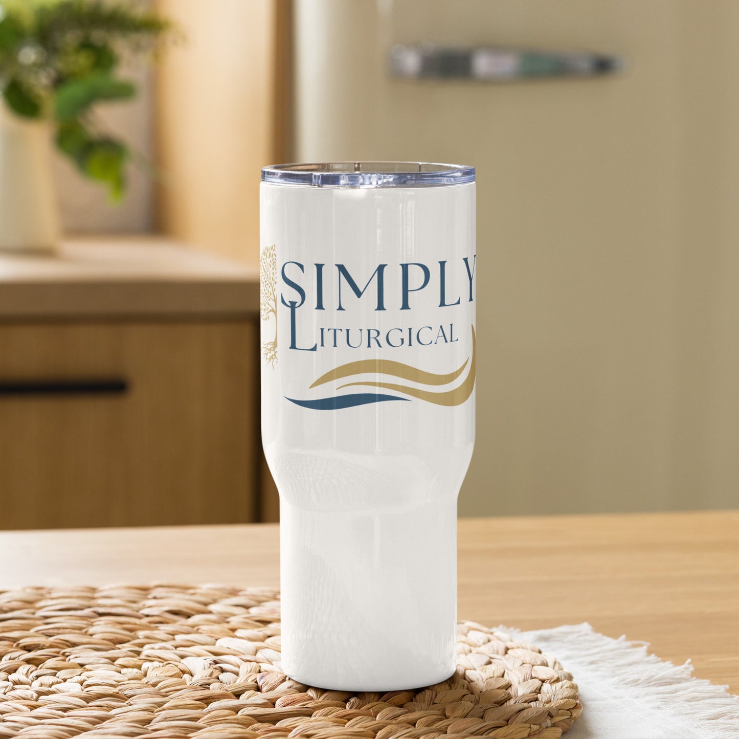 Simply Liturgical - Travel mug with a handle