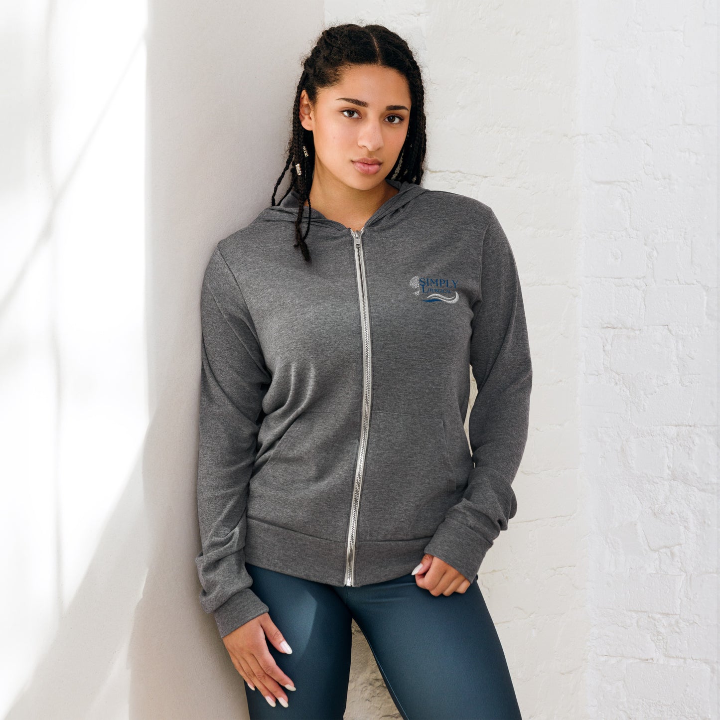 Simply Liturgical Unisex zip hoodie