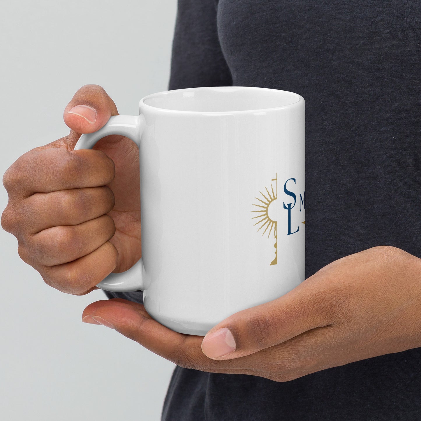 Simply Liturgical White glossy mug